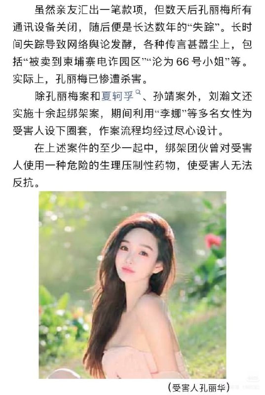 刚从美国遣回的刘瀚文，其涉及的案件远不止夏轲孚、孙靖两起