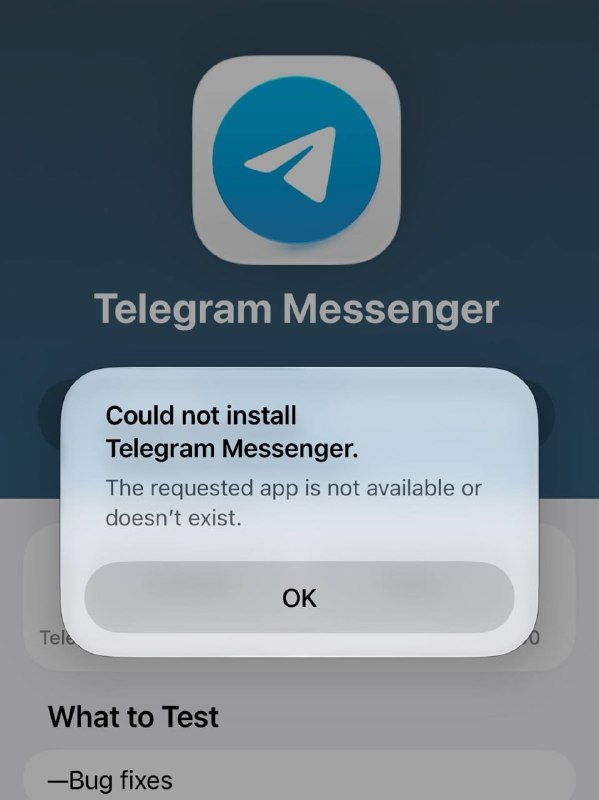 Telegram 目前在美区 App Store 下架09:19更新：现已在全球 175 地区App Store下架