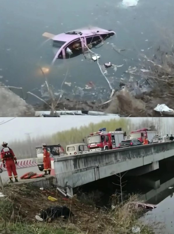 商丘虞城县小侯沙河桥发生一起令人痛心的事故