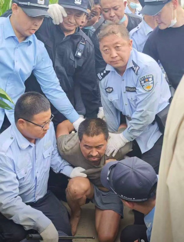 河南西平县重大刑事案后续8月8日中午，河南西平重大刑案嫌疑人被抓获