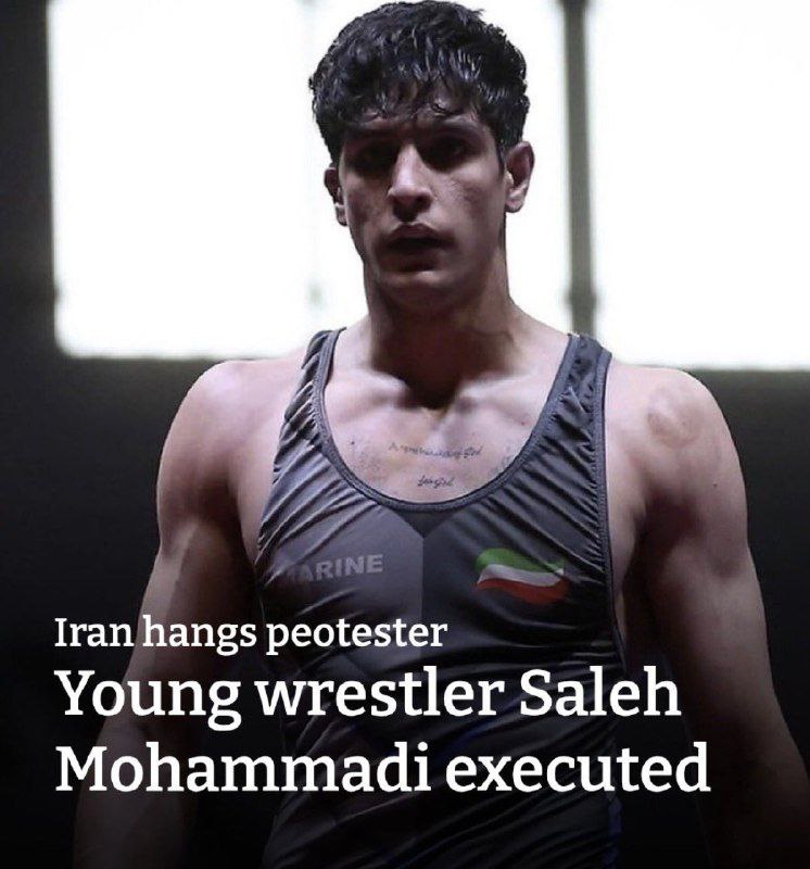 伊朗今天用残酷的绞刑处死了19岁的男孩