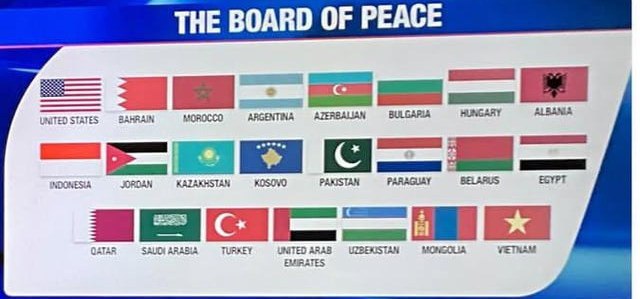 习近平跟川普比联盟鬼屋成员国数量，习近平的一带一路加入了105个，川普的BoP加入了106个