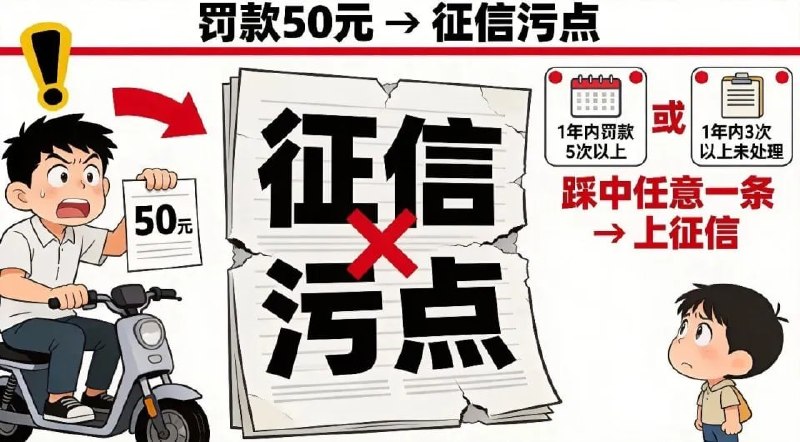 牛逼！深圳电动车违法正式纳入征信，宝安已录入 50 人深圳已正式将电动自行车交通违法行为纳入个人征信系统