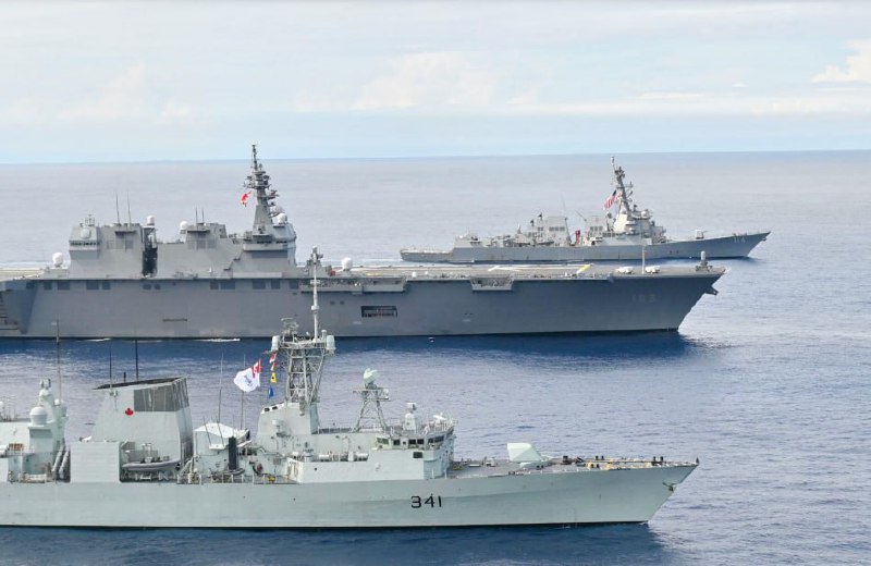 🇯🇵🇺🇸🇨🇳 9月5日至6日，日本海军 