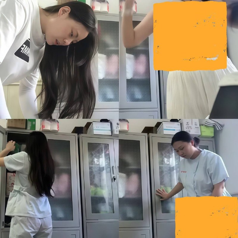 吃瓜！天津护士 天津医院 建华医院 天津一医院护士站更衣室被安装摄像头，多名女护士换衣时被偷拍 换衣服被抓了吧 ！！！#天津 #护士 #偷拍视频版👉👉