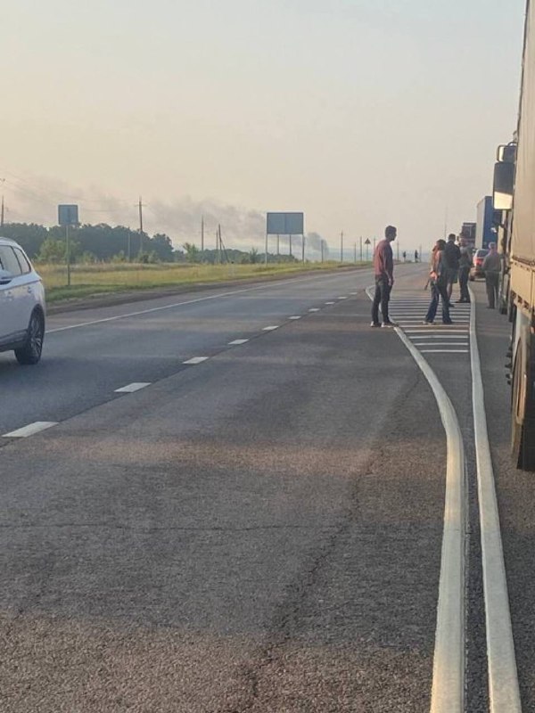 #普里戈金 宣称另外一架俄军直升机被瓦格纳击落Prigozhin states that another Russian helicopter was shot down over Rostov. This picture circles in social media channels.by 匿名投稿