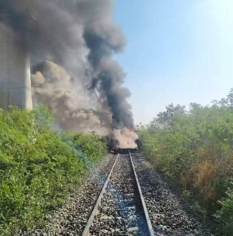 1月14日 泰国 呵叻府 一在建 高铁 项目 发生重大安全事故