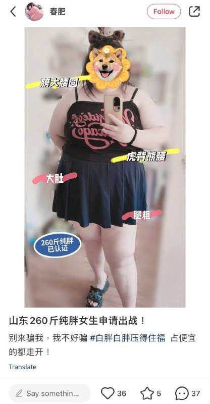 养个老母猪 ？ #bbw #微胖美女养个老母猪 ？ #bbw #微胖美女