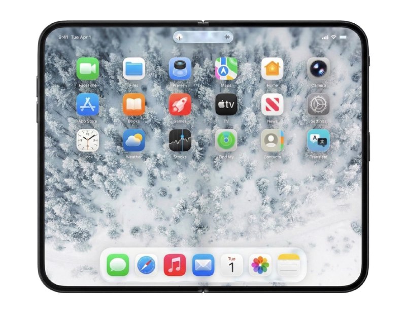 苹果 折叠屏 iPhone Fold 渲染图 出炉今年苹果产品线发布周期有所调整，2026年上半年发布iPhone 17e，下半年推出iPhone 18 Pro系列以及iPhone Fold，2027年上半年发布iPhone 18标准版