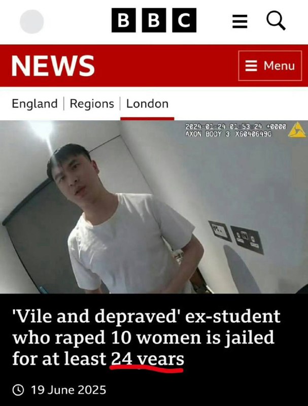 中国女留学生虚假指控强奸获刑6年划重点：这个Hao Li不会在英国坐牢6年