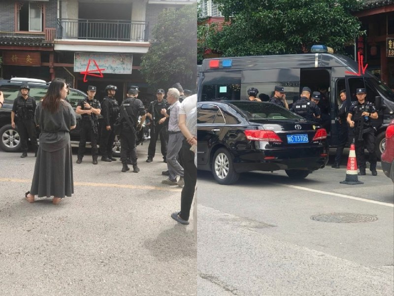 6月12日，广西兴安爆炸致死7人事件，爆炸原因成谜，事件发生后已近40小时，依旧未共布调查结果，现场被封锁，特警持枪把守，警车数十辆，只出不进，警方称已排除燃气管道等因素，当地社区发布通知，不许传图片传视频