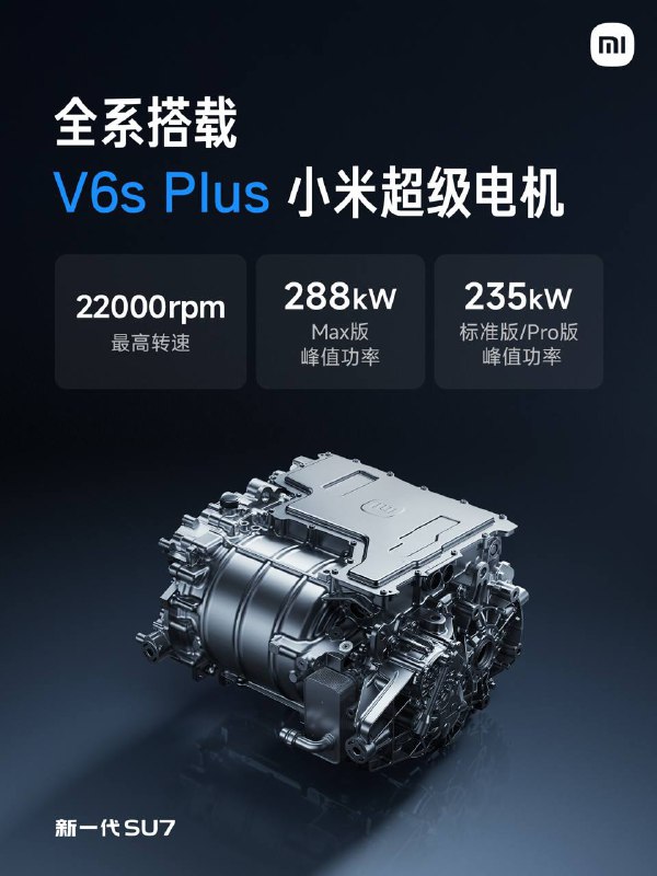 🚘 小米新一代 SU7 正式发布，动力、续航与快充性能全系升级3 月 19 日，小米汽车正式发布新一代 SU7