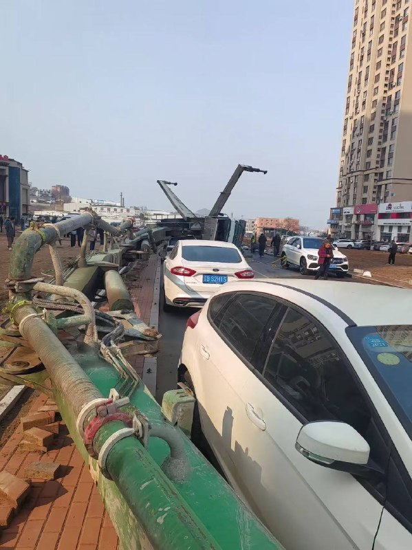 太吓人了！！！21日，辽宁大连