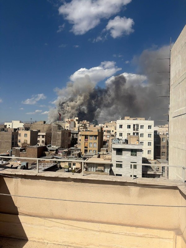 以色列空军袭击了位于德黑兰的伊朗政权喉舌——国家广播局大楼等多个目标