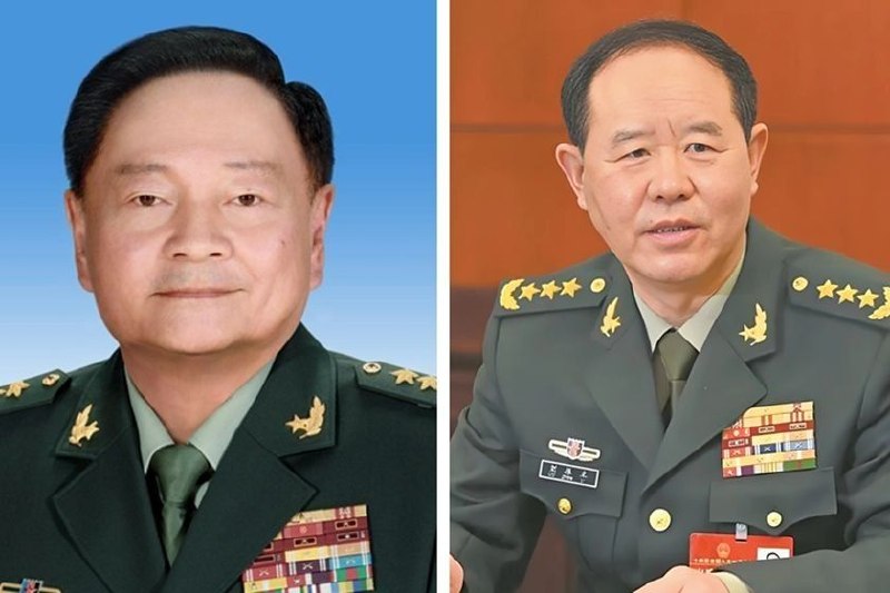 #张又侠 #刘振立 #中央军委 #解放军⠀🇨🇳❌ 中国两名上将被正式免去中央军委职务