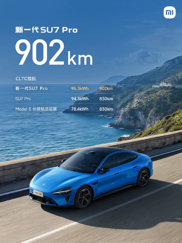 🚘 小米新一代 SU7 正式发布，动力、续航与快充性能全系升级3 月 19 日，小米汽车正式发布新一代 SU7