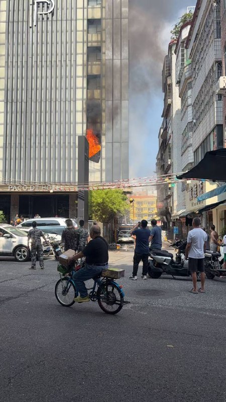 广州大塘宾馆(涉外来宾)...7月12日上午10:00火灾抢救现场感谢家人们投稿！广州大塘宾馆(涉外来宾)...7月12日上午10:00火灾抢救现场感谢家人们投稿！
