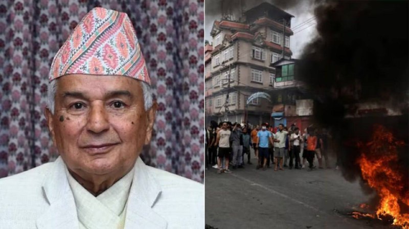 🇳🇵 尽管社交媒体封锁已解除，但 尼泊尔 的骚乱依然持续 今天 #抗议 者闯入 政府 区并纵火 焚烧 了 议会大楼 部长们被直升机疏散，实施了宵禁，学校关闭 总理 辞职尼泊尔的抗议者表示，国家“处于他们的控制之下”，要求成立新政府并举行选举