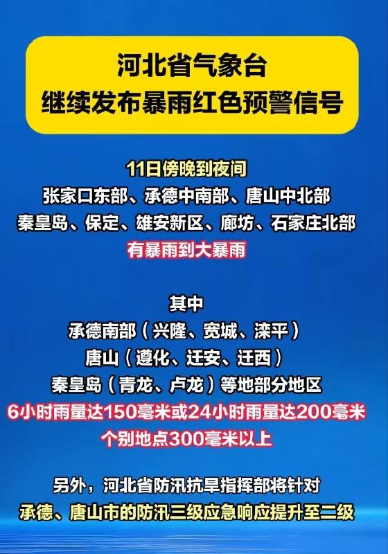 河北承德...记录一下宽城暴雨目前还在下感谢家人们投稿！河北承德...记录一下宽城暴雨目前还在下感谢家人们投稿！