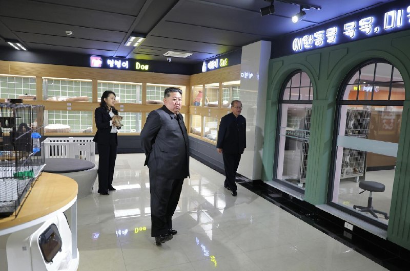 #金正恩 带 女儿 视察 即将开业的和盛地区第四期区域一些服务设施