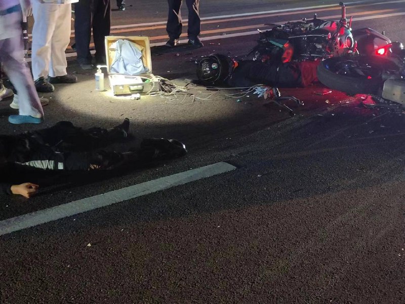 7月9日 #摩托车🏍️ 对撞 挂了 #车祸 #骑逝精神7月9日 #摩托车🏍️ 对撞 挂了 #车祸 #骑逝精神