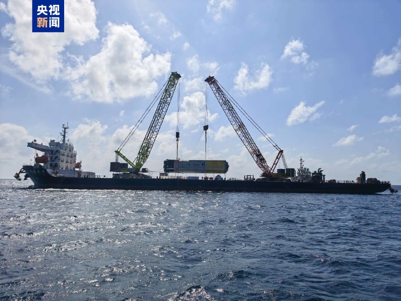 我国完成首次火箭芯一级箭体海上打捞回收任务