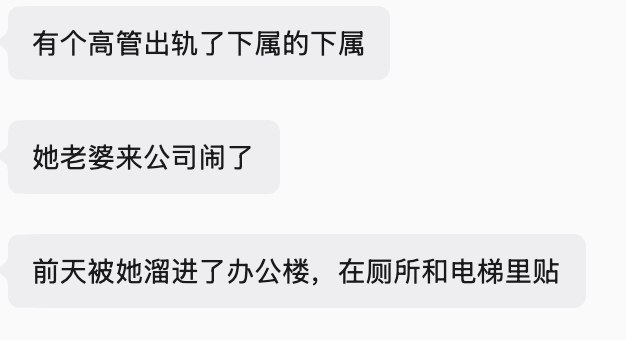 极氪汽车某高管出轨了下属的下属，老婆知道后来公司大闹