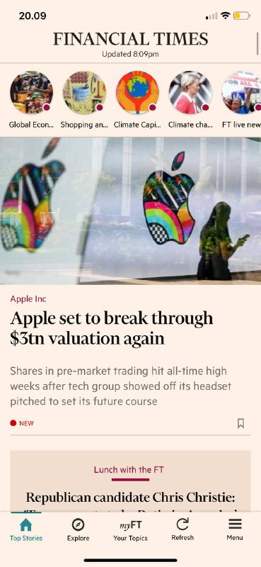 #苹果的市场将再次超过3万亿美元大关