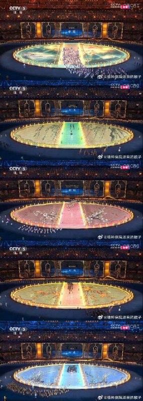 专家指出这次 #亚运会 的 #开幕式 比 大运会 朝鲜风的开幕式好一亿倍