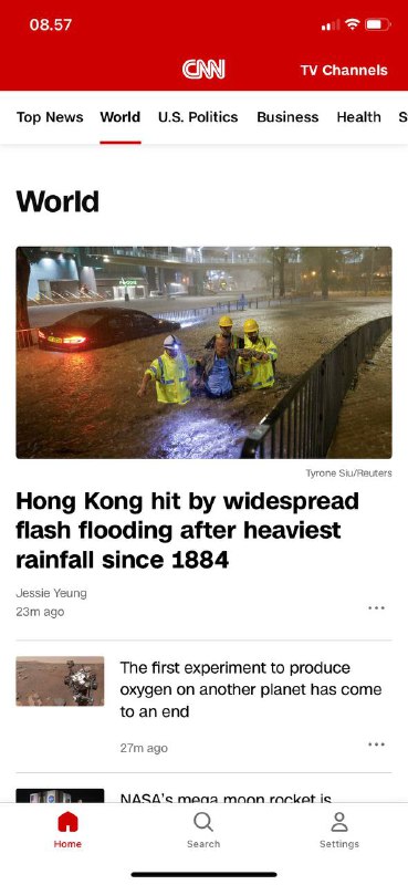 自1884年(清朝时期）以来降雨量最多后，🇭🇰 #香港 遭受了大范围的 #山洪 暴发 136年罕见自1884年(清朝时期）以来降雨量最多后，🇭🇰 #香港 遭受了大范围的 #山洪 暴发 136年罕见