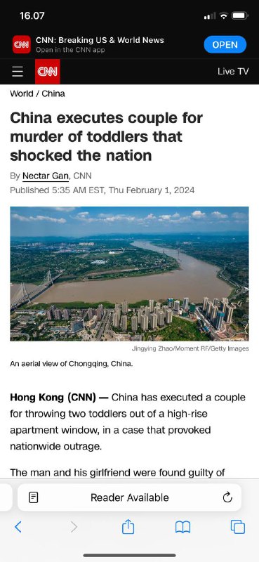#一名年轻中国🇨🇳人和他的的情妇在2020年将孩子从高层公寓窗户扔出死亡后被中国🇨🇳今天当局处决从15楼公寓扔下两岁女孩和一岁男孩这对夫妇将孩子们视为他们关系的障碍，并于2020年11月在重庆上演了一场“意外”的堕落，今天在中国🇨🇳注射致命针.by Fox News New York 微博#一名年轻中国🇨🇳人和他的的情妇在2020年将孩子从高层公寓窗户扔出死亡后被中国🇨🇳今天当局处决从15楼公寓扔下两岁女孩和一岁男孩这对夫妇将孩子们视为他们关系的障碍，并于2020年11月在重庆上演了一场“意外”的堕落，今天在中国🇨🇳注射致命针.by Fox News New York 微博