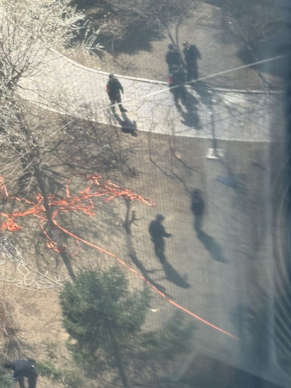 今天上午12点多辽宁省沈阳市大东区明城嘉苑小区，有一名安装窗户的工人从28楼连同绳子还有框架一同坠落身亡，有大量警察在现场，周围拉起警戒线，坠亡工人尸体盖上了黑布感谢家人们投稿！今天上午12点多辽宁省沈阳市大东区明城嘉苑小区，有一名安装窗户的工人从28楼连同绳子还有框架一同坠落身亡，有大量警察在现场，周围拉起警戒线，坠亡工人尸体盖上了黑布感谢家人们投稿！