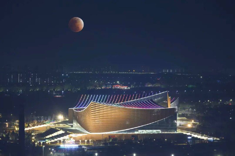 今晚抬头看了吗？元宵夜+月全食，错过再等46年！ #月全食今晚抬头看了吗？元宵夜+月全食，错过再等46年！ #月全食