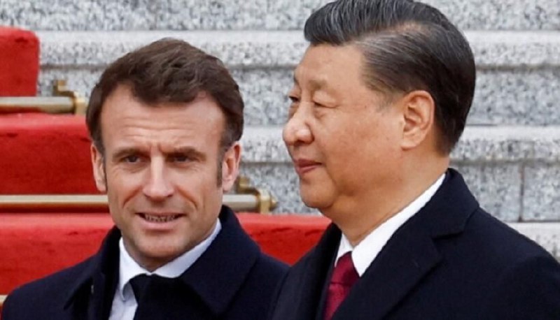 #马克龙 在与中方领导人会晤时提议对 #俄罗斯 对 #乌克兰 能源设施的打击实施暂停“我期待中国加入我们的呼吁和努力，尽快实现至少停止火炮的暂停，以暂停对关键基础设施的打击