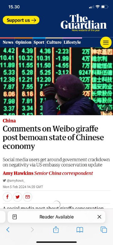 #失业的中国🇨🇳人在美国🇺🇸驻中国大使馆的微博账户上发布求救🆘寻求帮助一位评论者说：“谁能帮助我？当中国公民在习近平领导下应对停滞不前的经济时，我已经失业很久了