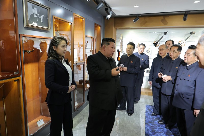 #金正恩 带 女儿 视察 即将开业的和盛地区第四期区域一些服务设施