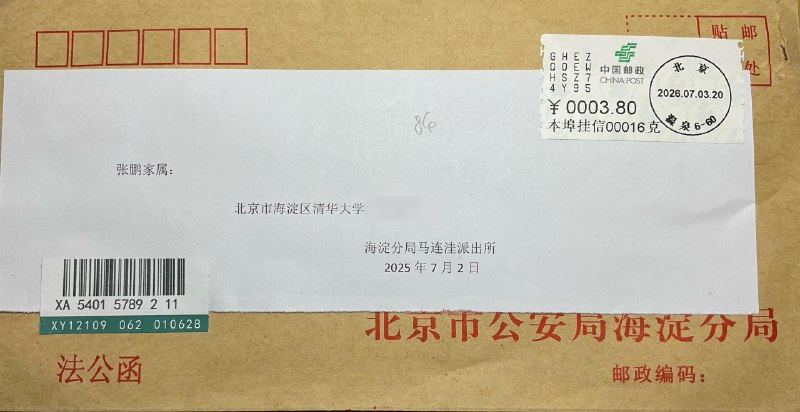 中国独立导演，编剧，制片人，Youtuber张内咸（原名张鹏）被抓