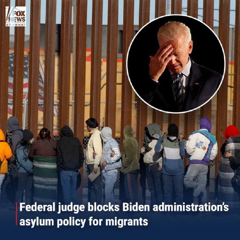 #非法移民周二，拜登政府在控制持续的边境危机的努力中受到了重大打击，联邦法官阻止了5月份引入的规则，该规则规定，如果移民非法入境，并且未能利用联邦政府制定的扩大的合法途径，就无法获得庇护