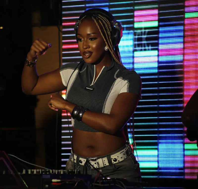 南非DJ，名字叫 Alisha#非洲 #DJ #夜店南非DJ，名字叫 Alisha#非洲 #DJ #夜店