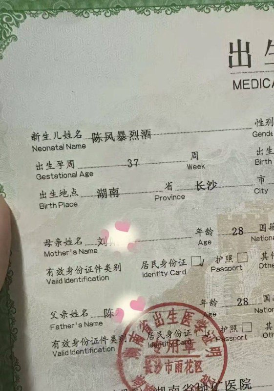 陈风暴烈酒 #宝宝 #名字 就叫这个陈风暴烈酒 #宝宝 #名字 就叫这个