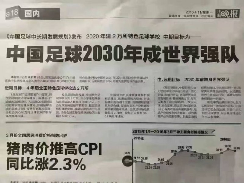 下一届 等好了 ！ 中国足球 2030感谢家人们投稿！