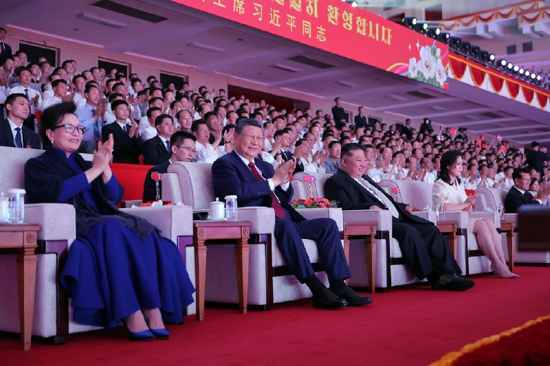 朝鲜文艺演出，第一次见习主席戴眼镜