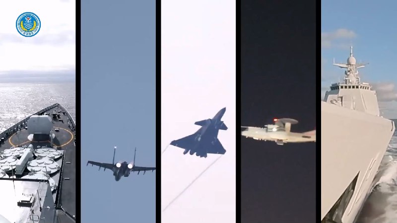 12月29日 中国人民解放军 东部战区 位台岛以东海空域，组织驱护舰、歼轰机等兵力，开展对海突击、区域制空、搜潜反潜等科目演练，检验了海空协同、精准寻歼能力