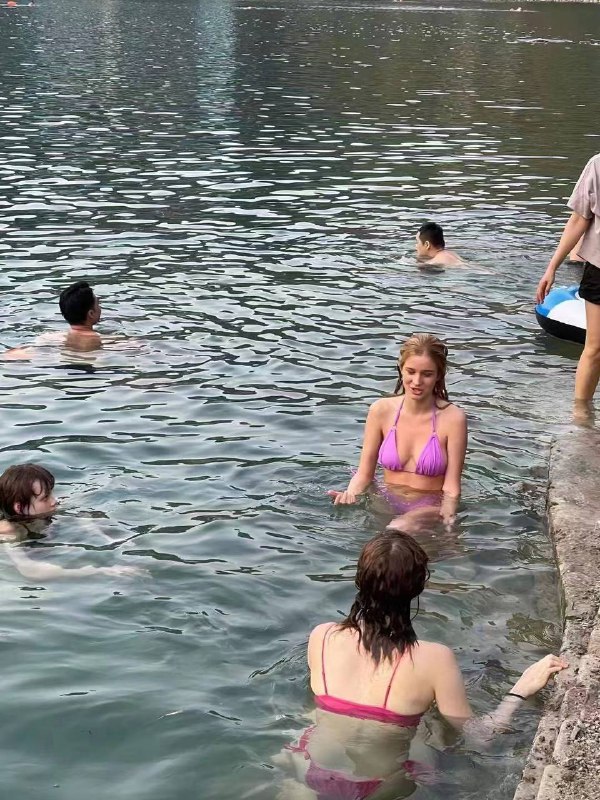 广州天池水库  很多 老外 #洋妞🤩广州天池水库  很多 老外 #洋妞🤩