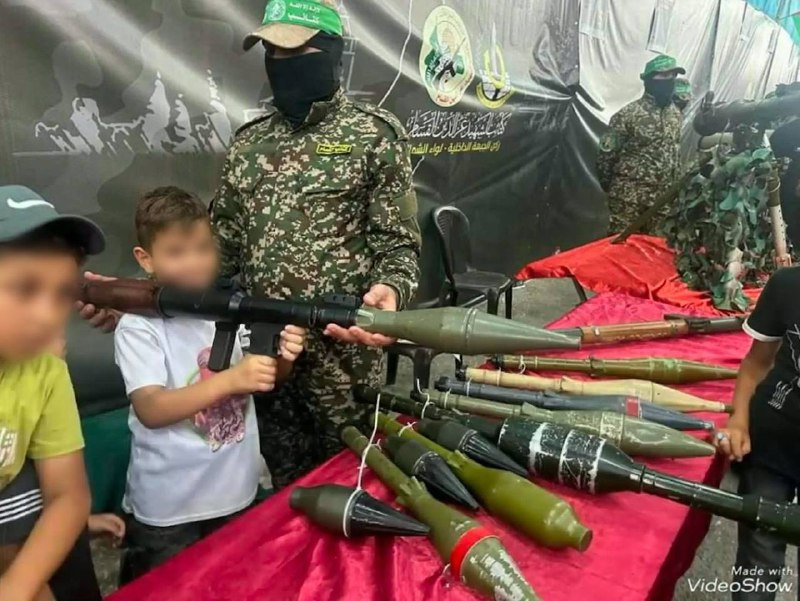#IDF🇮🇱揭露在加沙收集得大量证据：哈马斯和伊斯兰圣战组织利用幼儿在加沙地带进行恐怖活动和煽动