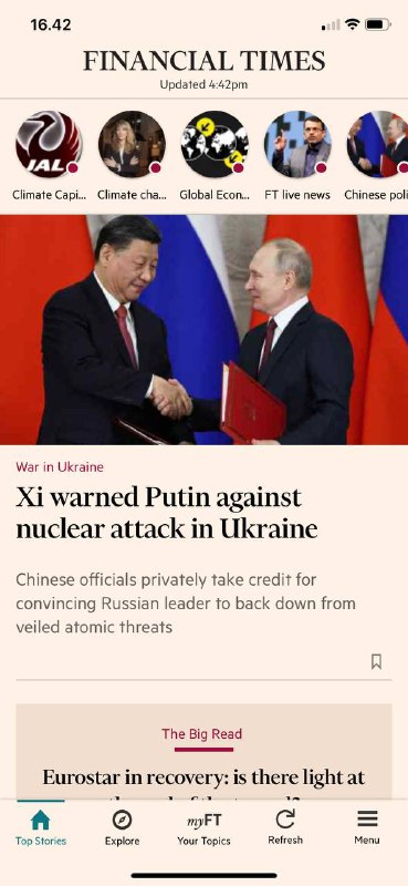 迪拜 伦敦 华盛顿 6小时#习近平亲自警告普京不要在乌克兰使用核武器在习近平的访问未能为俄罗斯带来任何切实的胜利后，普京感到失望，例如批准期待已久的西伯利亚2号管道