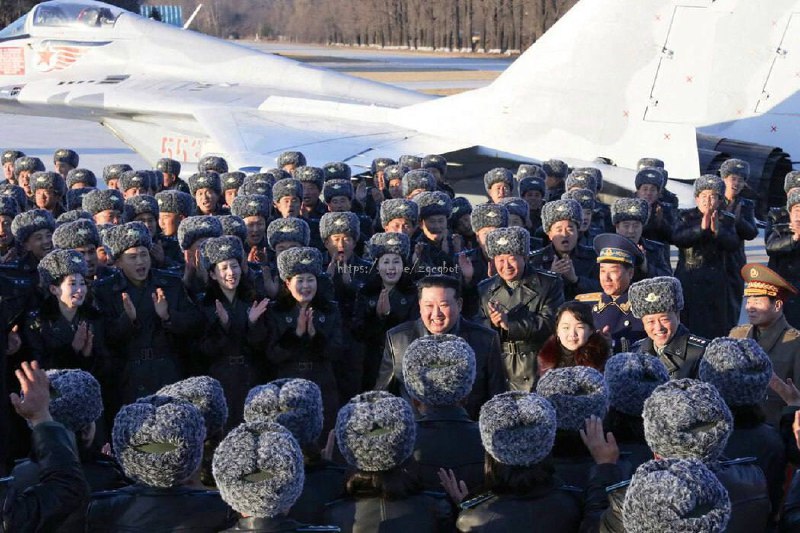 #金正恩 为 女儿 打造接班人形象 #图片#金正恩 为 女儿 打造接班人形象 #图片