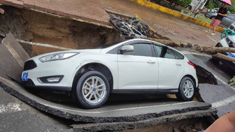 哈尔滨，2024年的涨水比2023年早来3天，去年是8月3 #暴雨by 匿名投稿哈尔滨，2024年的涨水比2023年早来3天，去年是8月3 #暴雨by 匿名投稿