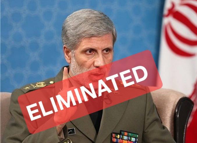 网传 伊朗国防部长阿米尔·哈塔米被消灭了