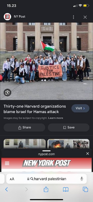 #美国🇺🇸学生因巴勒斯坦🇵🇸的支持而失去工作机会🇺🇸著名的律师事务所撤销了对三名🇺🇸精英大学哈佛 哥伦比亚大学 学生的工作机会，称这些学生领导了精英大学的团体，这些团体表示支持巴勒斯坦🇵🇸人民，并将哈马斯10月7日的致命袭击归咎于以色列